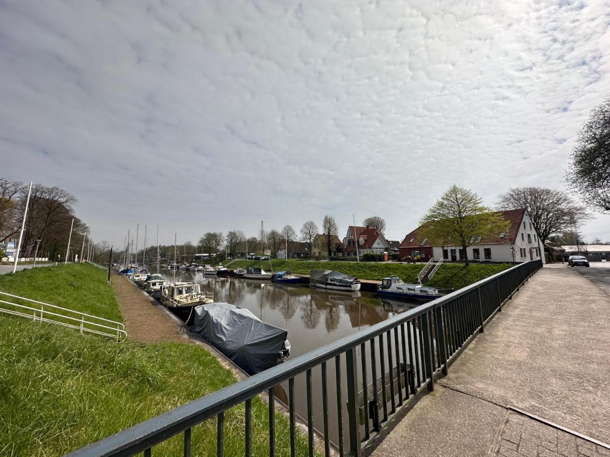 Ferienwohnung Am Hafen Ruestersiel Wilhelmshaven Bagian luar foto